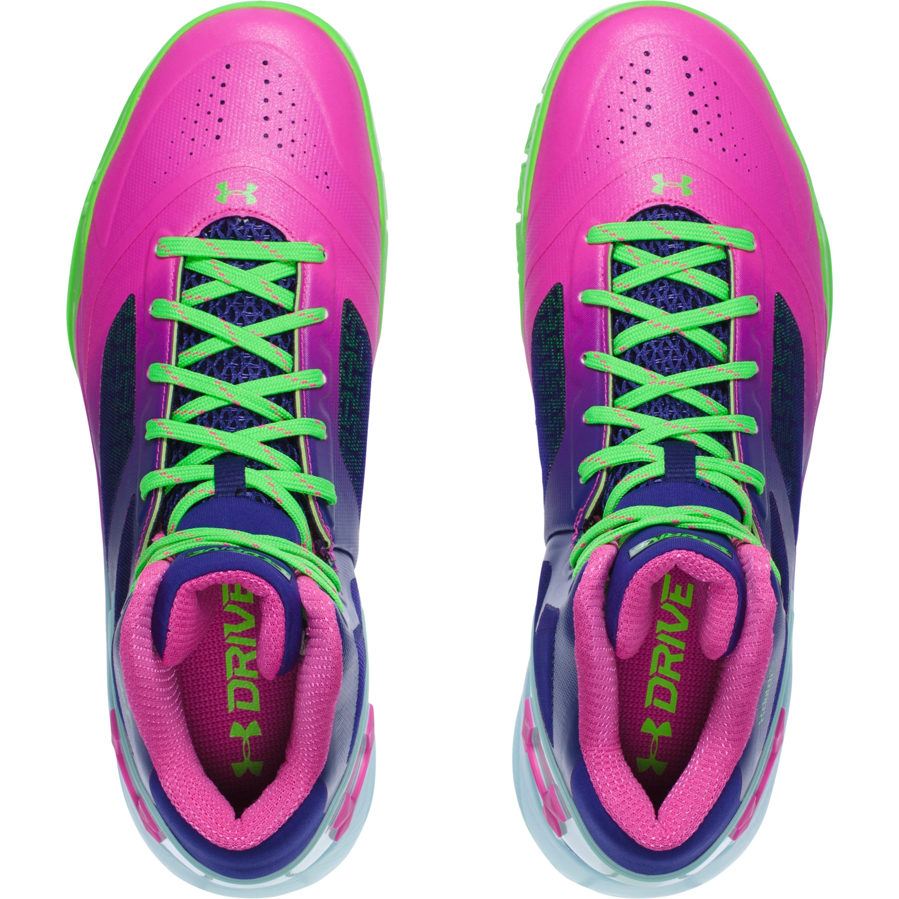 under armour purple basketball shoes